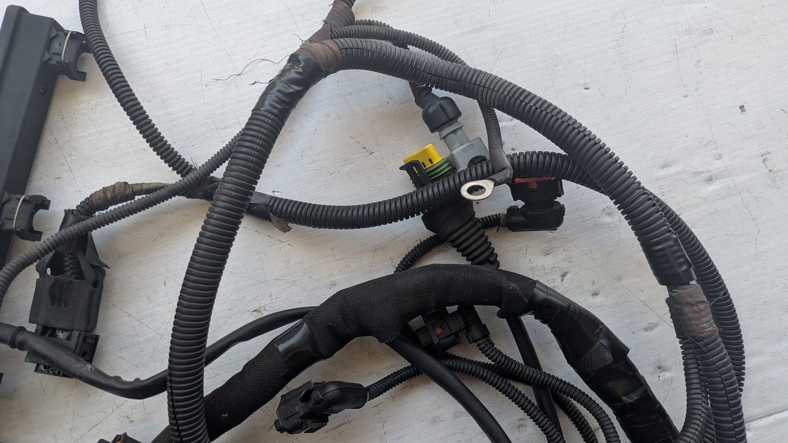 FERRARI 360 SPIDER PART, LEFT REAR WIRING HARNESS FOR ENGINE COMPARTMENT 179168