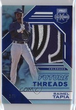 2016 Elite Extra Edition Future Threads Silhouettes Blue 2/5 Raimel Tapia 0g4