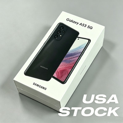  Samsung Galaxy A53 5G SM-A536U -128GB Black (Full Unlocked) Brand New Sealed 