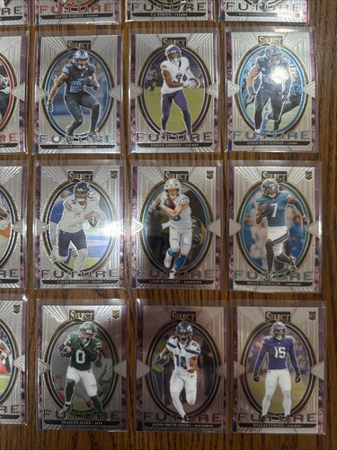 2024 Panini Select FUTURE Complete 25-Card Set, Jayden Daniels, Bo Nix ๐๐๐ฅ - Picture 5 of 10
