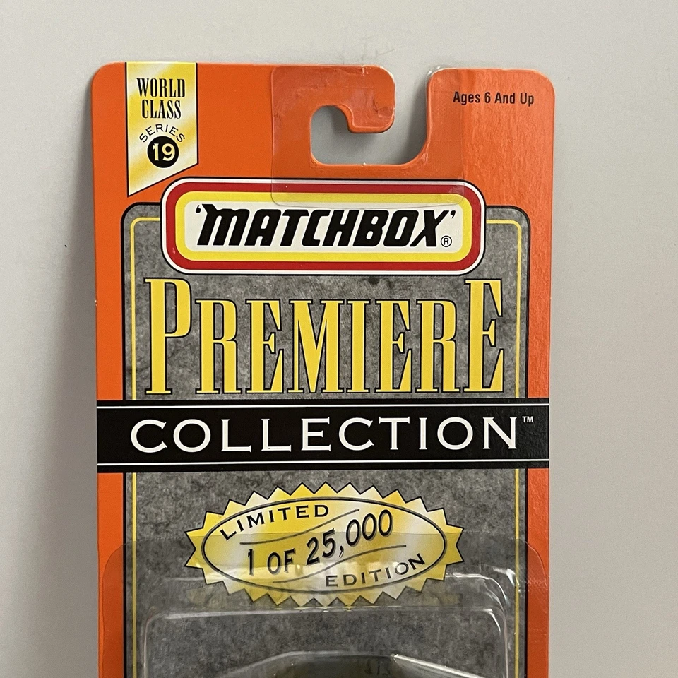 1997 MATCHBOX PREMIERE - WORLD CLASS SUPER CARS - BLACK - BMW 5 SERIES RARE NIB - Image 4 of 4
