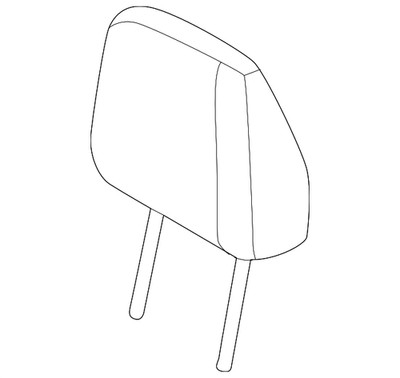 Genuine Nissan Headrest Outer 86430-6TE8A