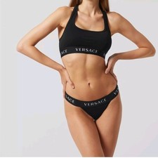 VERSACE Logo Sport Bra/Underwear Top/NEW SIZE 3 (36) UK M