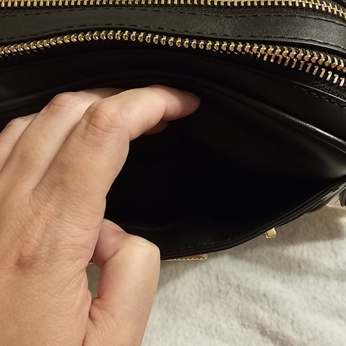 Ted Baker London Black Leather Camera Crossbody Bag - Picture 10 of 12