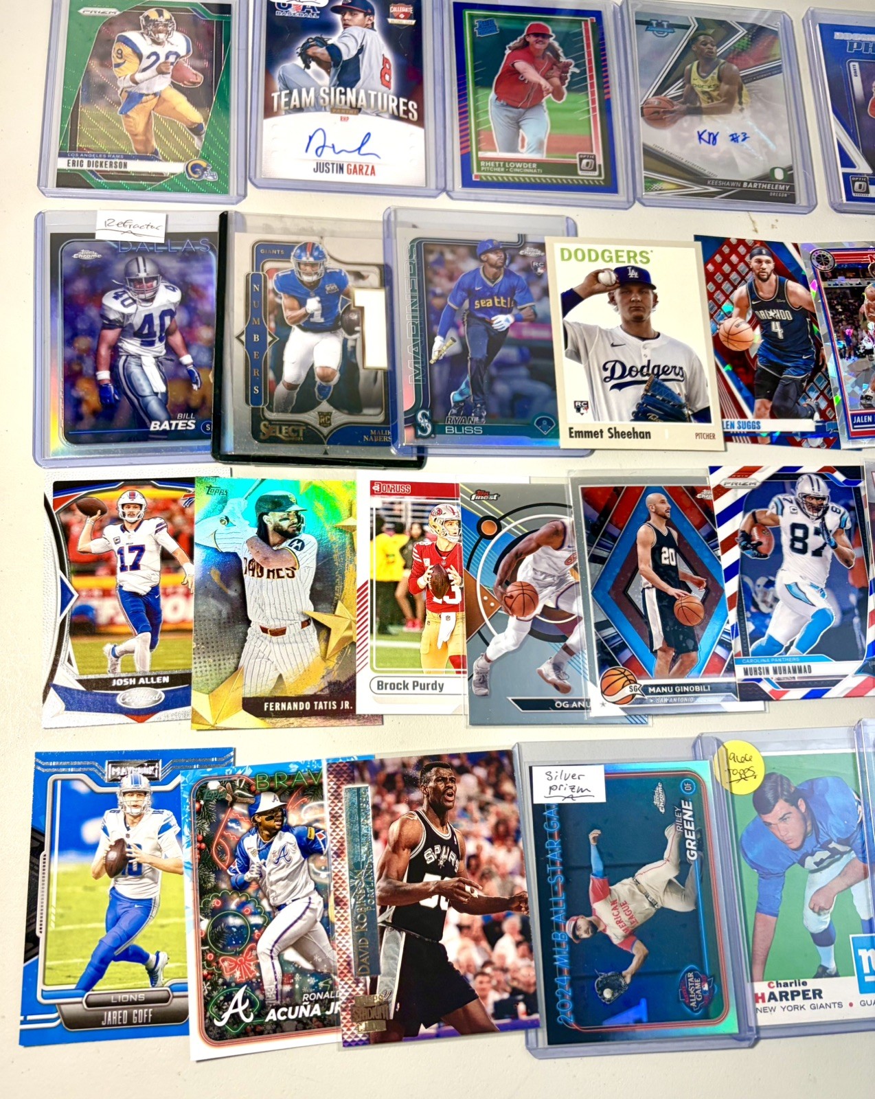 Huge Collection of Multi Sports Card Lot Autos Numbered Parallels RC PSA, Ohtani view 4