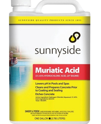 #ad *Sunnyside Corporation 71032 1 Quart Muriatic Acid $19.99