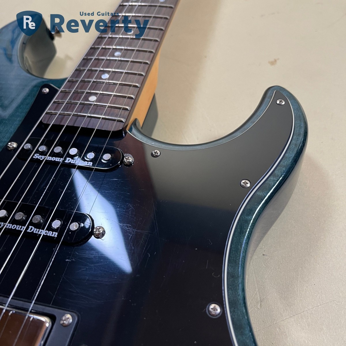 Yamaha PAC612VⅡFM IDB Pacifica HSS with Rosewood Fretboard