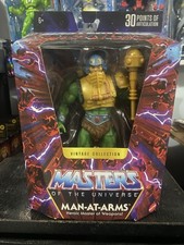 Masters Of The Universe Masterverse Vintage Collection Man At Arms New Sealed