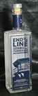 End of The Line Frosted Orange Tennessee Moonshine Empty Bottle W/Cork Stopper — photo 1