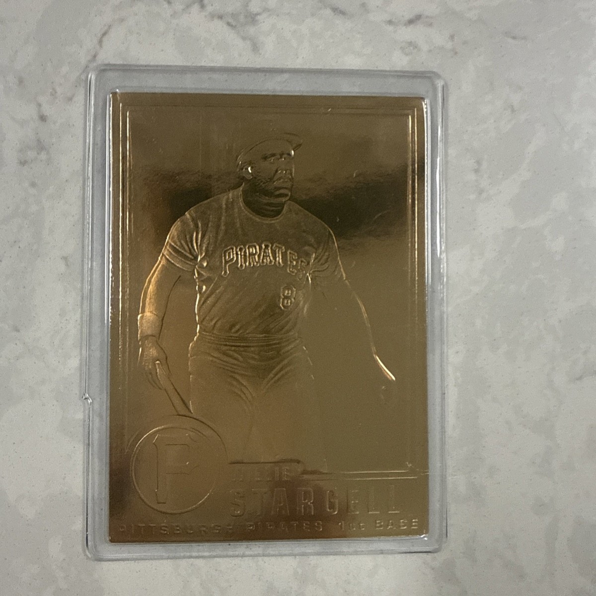 希少 ハッセルブラッド ゴールド 引き蓋 MILLENNIUM 1995-2010 Danbury Mint 22K Gold Willie Stargell #3 HOF
