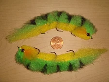 FLY FISHING FLIES - Perch GAME CHANGER BAITFISH Streamers #2 (2 pcs.)