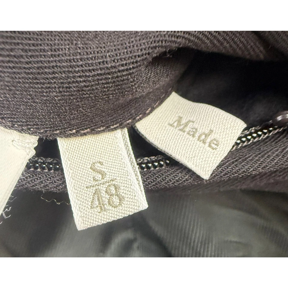 Ermenegildo Zegna Soft Men's Overcoat 48 Brown Made in Italy Cupro Viscose Coat - Image 4 of 4