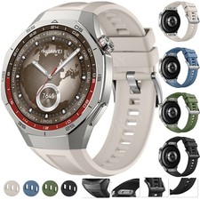 For Huawei Watch GT 5 Pro 46mm Replacement Silicone Strap Wrist Band Bracelets