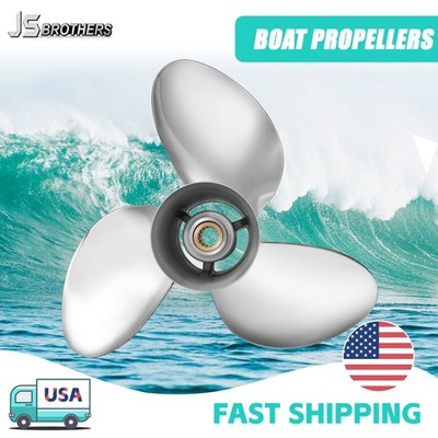 Boat Propeller 16x17 Stainless Steel for Suzuki Engines 150-300HP 15 Tooth,RH