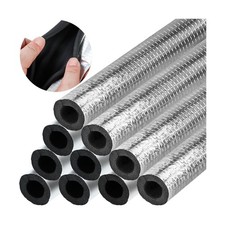 10 Pcs Pipe Insulation Foam Tube Self Adhesive Insulation Foam Wrap... Fast Ship