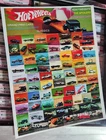 Hot Wheels Cars 1968 -1970 Reproduction Poster 8 1/2 x 11