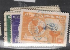 Dominican Republic SC 332-4 VFU (5fvn)