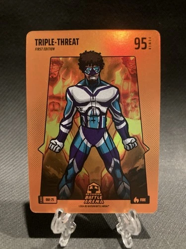Bo Jackson Battle Arena Alpha U Triple-Threat Lamelo Ball ORANGE BATTLE FOIL SP