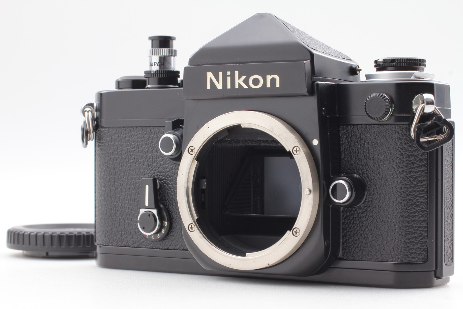 [Exc+5] Nikon F2 Eye Level Black Body Only SLR 35mm Film Camera From JAPAN