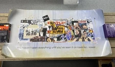 BEATLES Anthology Pioneer Laserdisc Promo Poster 19 3/4”x40”