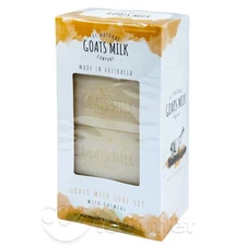 8-PACK The Natural Goats Milk Company Bar Soap w/ OATMEAL - Made In Australia