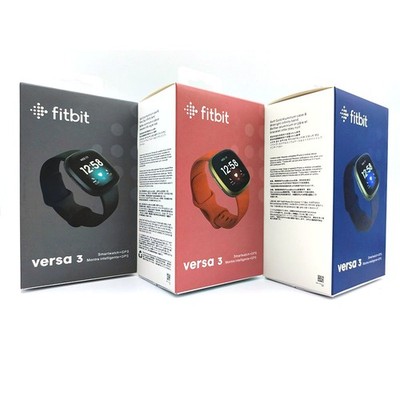 Fitbit Versa 3 Smartwatch Fitness Tracker Running Heart Rate Monitor More Color