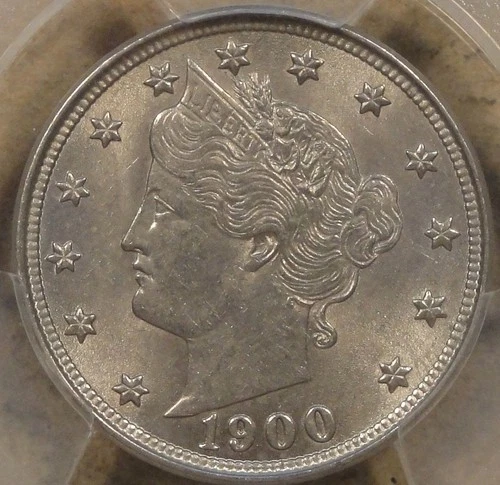 Photo of a 1900-P Liberty Nickel from an eBay listing that sold on Jul 22, 2026