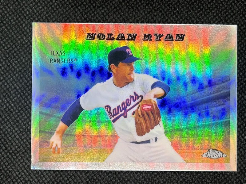 2025 Topps Chrome Platinum 1955 Rails & Sails Nolan Ryan 55RS-15 Texas Rangers