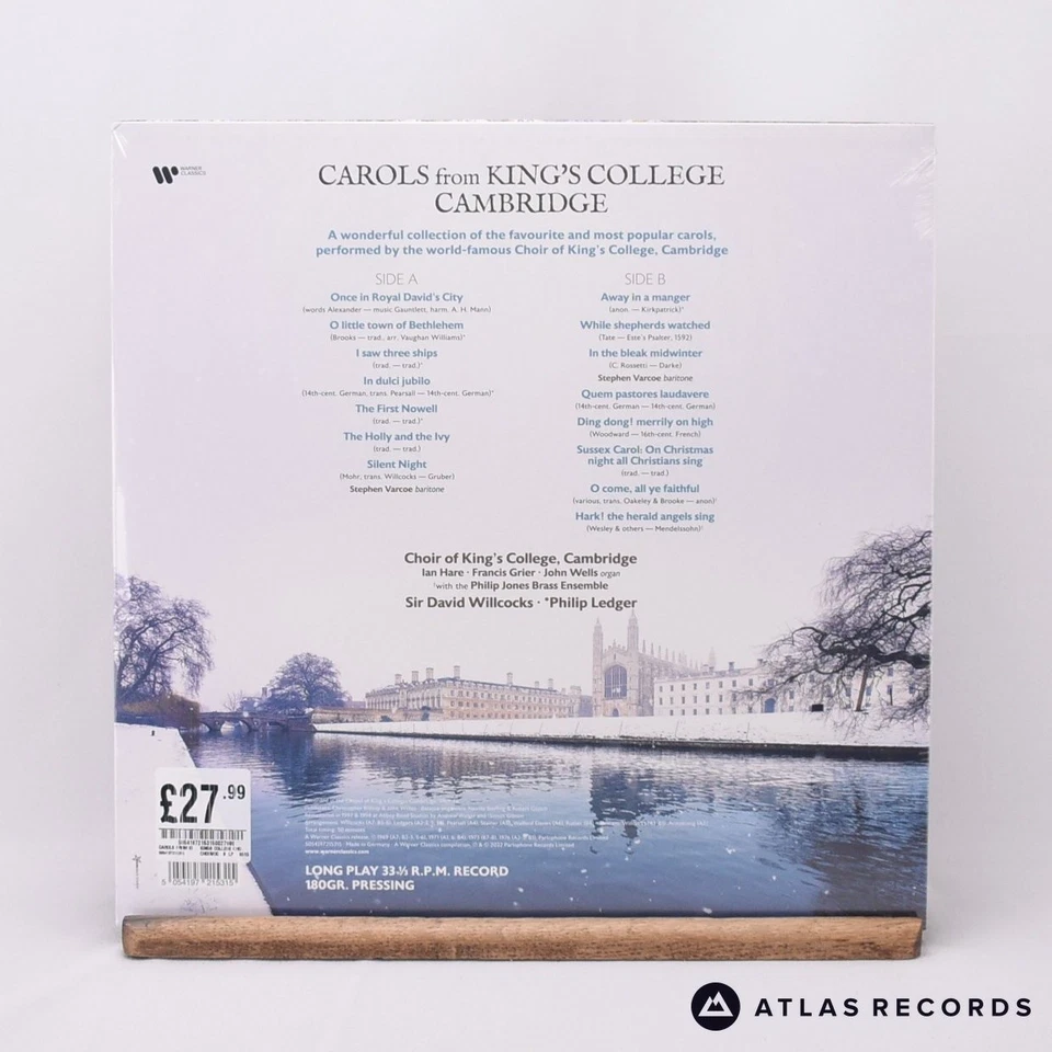 The King's College Choir Of Cambridge Carols From King's College Cambridge LP - Image 3 of 4