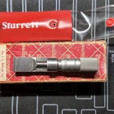 STARRETT 208D Can Seam Micrometer w/Depth Gage 