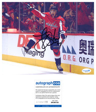 TJ Oshie 'Washington Capitals' Signed 8x10 Photo ACOA NHL Hockey