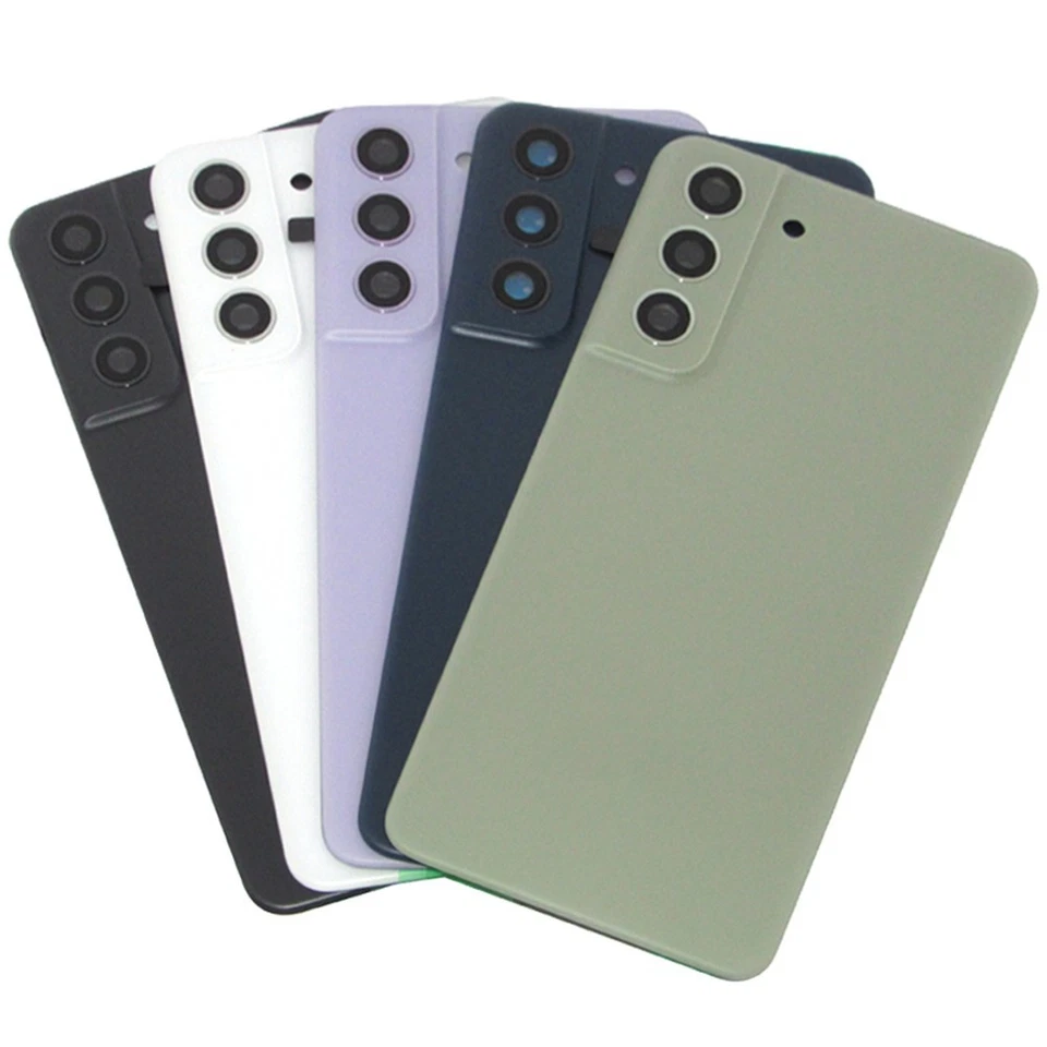 Cubierta de vidrio de batería con lente de cámara para Samsung Galaxy S21 S21+ S21 Ultra S21FE Foto 2 de 4