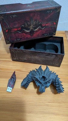 Diablo 2 Skull Soulstone USB Seelenstein Diablo 3 Limited Collectors Edition
