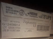 Peptamen 1.5 vanilla 24 formula  cartons new tube feed Exp 12/26