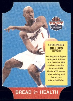 2011-12 Past & Present - Bread for Health Chauncey Billups #3