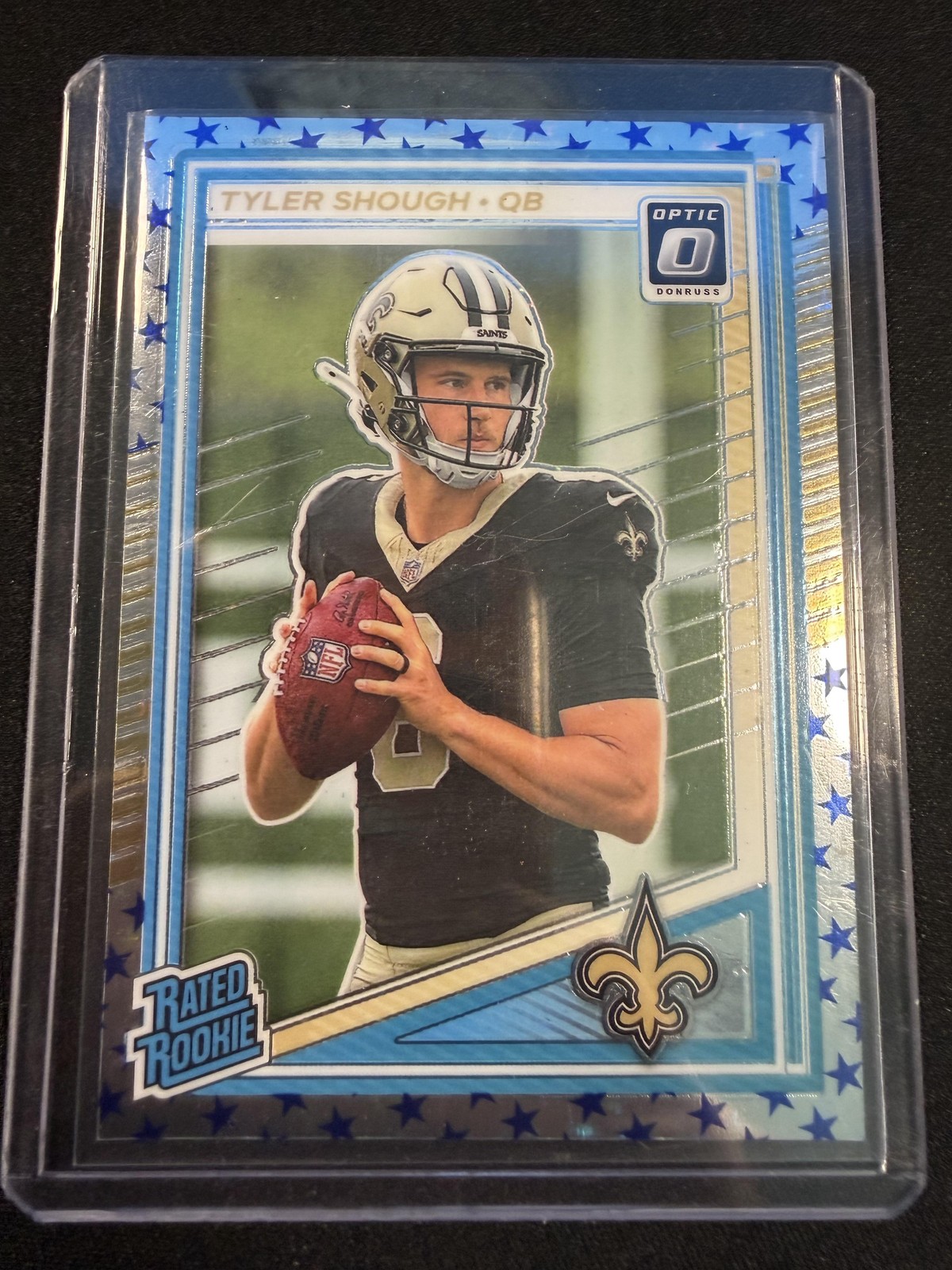 2025 Donruss Optic #223 Tyler Shough Stars