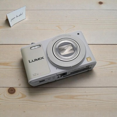 Panasonic LUMIX DMC-SZ10 White Digital Camera 16.1MP 12x Zoom ISO 100-1600 WiFi