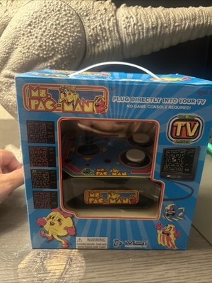New In Box Ms. Pac-Man Plug and Play Arcade TV Game MSI Entertainment 1993
