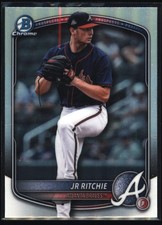 2025 Bowman Draft #BDC-199 JR Ritchie Chrome Refractor Atlanta Braves