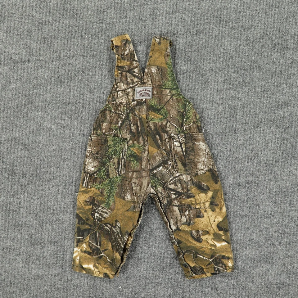 Mono Casa Redondo Infantil 12 Meses Camuflaje Camuflaje Babero Hecho en EE. UU. Caza Foto 2 de 4