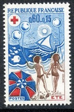 🦬Timbre France N°1828 - Luxe ** - L'Eté - MNH** - 1974🦬