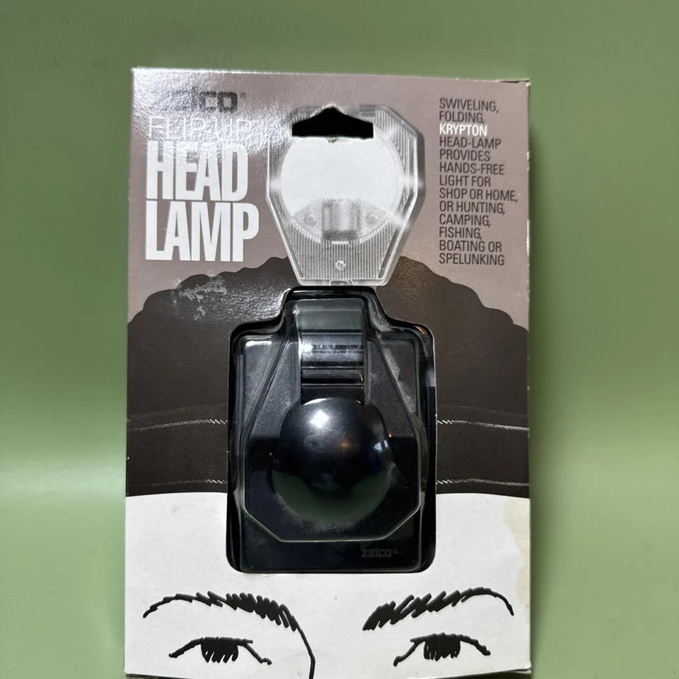 Zelco 10901 Flip Up Head Lamp Krypton Bulb hands free light NIB - Image 4 of 4