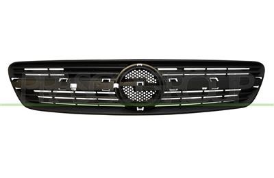 Grille avant radiateur noire pour Opel Meriva de 2003 à 2006