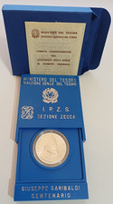ITALIA - Moneta celebrativa "CENTENARIO MORTE GIUSEPPPE GARIBALDI"- argento