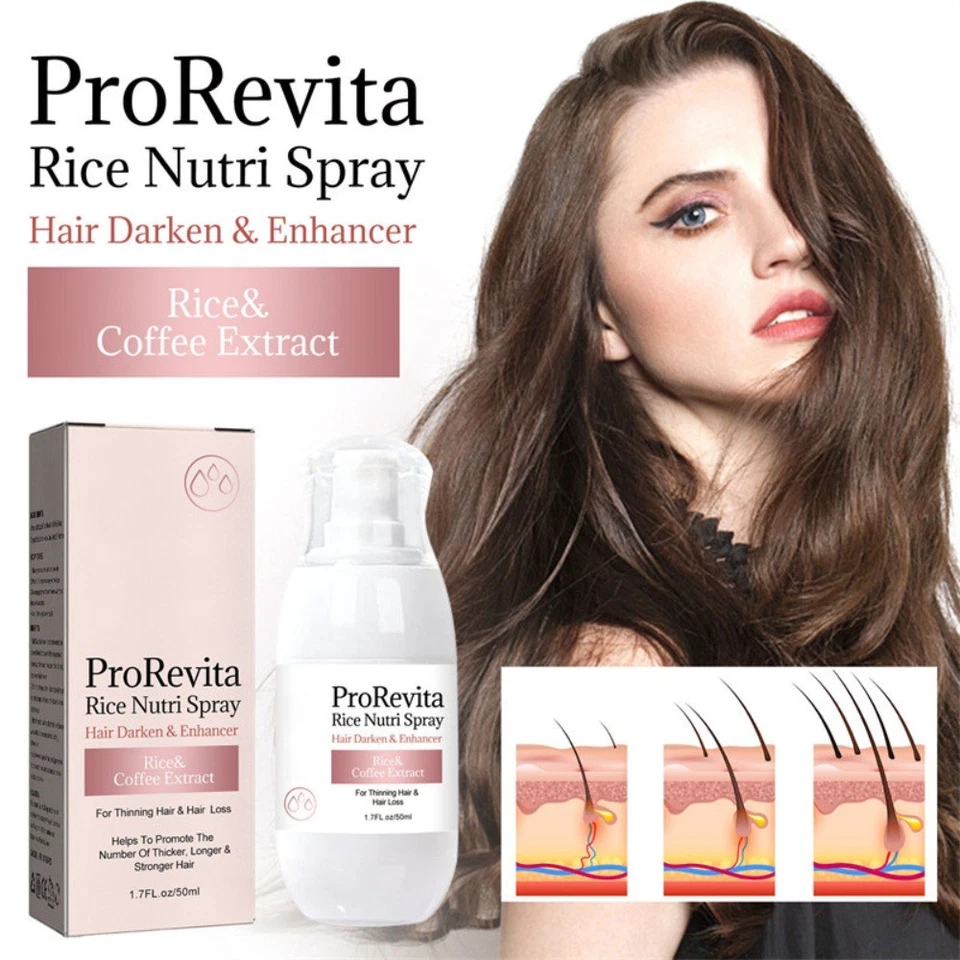 1-5PCS Zephta H-Regrow 2.0 Zephta Hair Regrowth Prorevita Rice Nutri Spray US~~ - Image 3 of 4