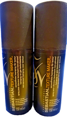 Sebastian Professional Texture Maker non-aerosol texturizing Hairspray 2 X 150ml
