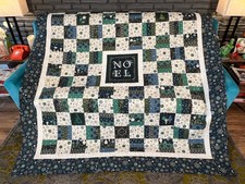 Handmade Quilt: Deco the Halls