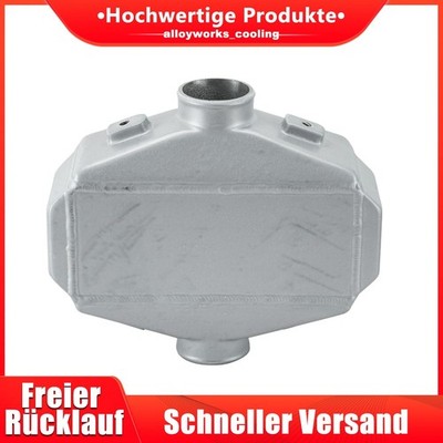 9.25''x9''x3.5'' Liquid/Water to Air Ladeluftkühler 2.5''Air Einlass&Auslass DEU NEU