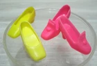 Vtg Barbie Francie  70s Doll Shoe Lot SQUARE TOE & PILGRIM HEELS  2pr Taiwan #20