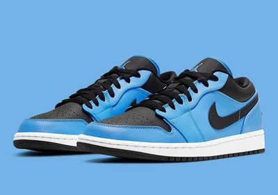 air jordan 1 low top blue